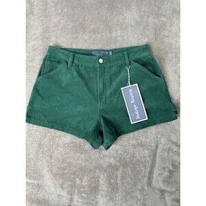 Indigo Rising Green Corderoy Shorts Size 9/29